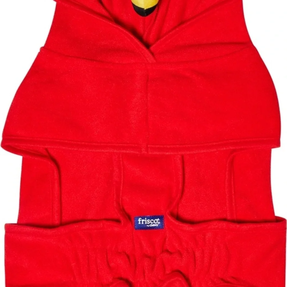 Frisco Red Colorful Macaw Terrycloth Bathrobe For Dog or Cat Medium NWT